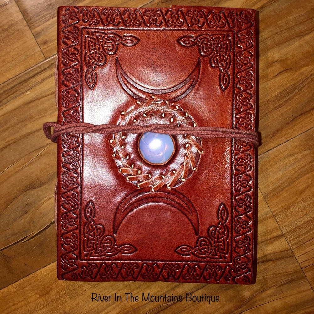 🌜Triple Moon Journal 🌝 Incense Stones And More🌛 - Picture 8 of 16